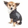 Pet Life (R) Active 'Pawsterity' Heathered Performance 4-Way Stretch Two-Toned Full Bodied Hoodie - image 3 of 4