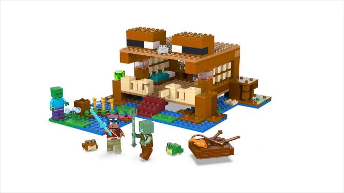 LEGO Minecraft The Frog House Gaming Toy 21256, 2 of 10, play video