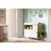 Yodi Changing Table with Drawers - Soft Elm and Pure White - South Shore - 3 of 4