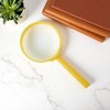 Unique Bargains Magnifying Handheld Magnifier 3X Magnification Acrylic 6cm 1 Pc - 2 of 4