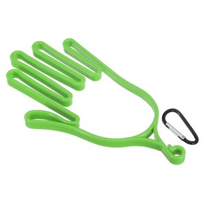 Unique Bargains Plastic Golf Gloves Stretcher with Aluminum Alloy Hanging Hooks - 1 of 4