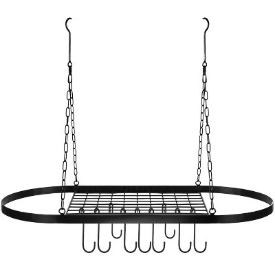 Vdomus Pot Rack Organizer Containing 8+ Pots & Pan Holder