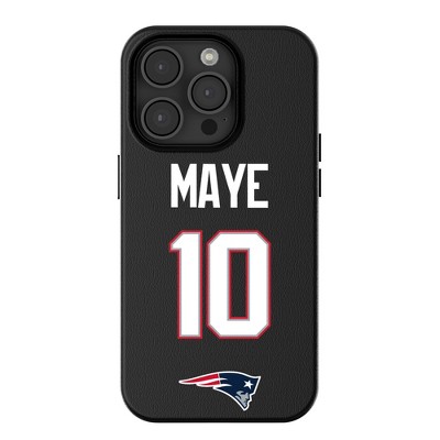 Keyscaper NFL New England Patriots Players Game Tactic MagSafe Compatible Cell Phone Case for Apple iPhone