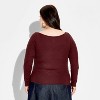 Women's Slim Fit Long Sleeve Boat Neck T-Shirt - Wild Fable™ - 3 of 3