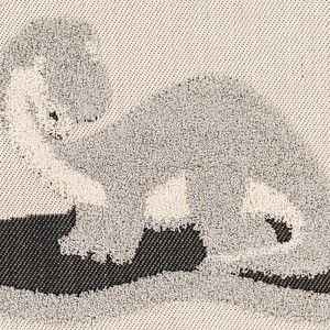 Hauteloom Kids Dinosaur Animal Print Nursery Area Rug - 1 of 4