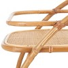 Treise 2 Tier Bar Cart - BCT6501A - Natural - Safavieh - 4 of 4