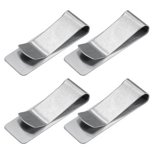 Unique Bargains Stainless Steel Storage Clip for Food Bag Sealing Paper File Photo - 1 of 4