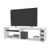 Sapphtopaz Modern TV Stand for TVs Up to 70" with Open Storage Shelves Multifunction Entertainment Center Table Console Table for Living Room - 2 of 4