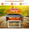 12" Outdoor Pizza Oven, Portable Gas Pizza Maker with Accessories for Backyard, Camping & Picnics, Reaches 950°f - 4 of 4