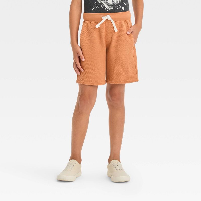 Boys&#39; Solid Wash Pull-On Shorts - Cat &#38; Jack&#8482;, 1 of 5