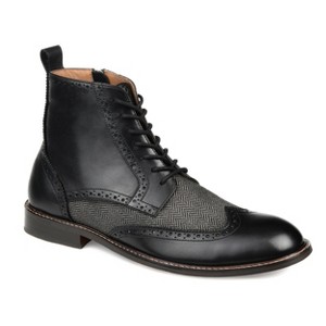 Thomas & Vine Medium and Wide Width Mens Jarett Lace-up Wingtip Ankle Boot - 1 of 4