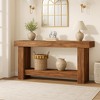 Console Table for Entryway, Entry Accent Table for Living Room, Long Console Table with Storage - 4 of 4