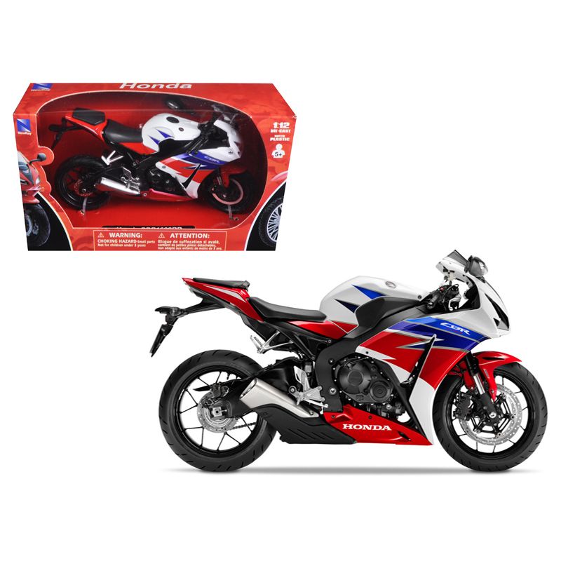 2016 Honda CBR100RR Red/White/Blue/Black Motorcycle Model 1/12 by New Ray, 1 of 4