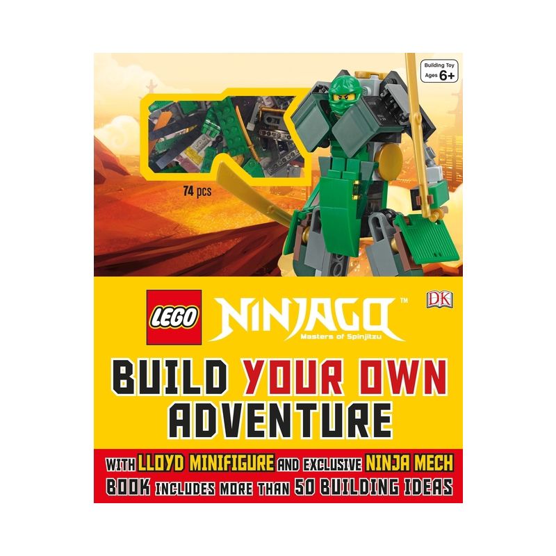 Lego(r) Ninjago: Build Your Own Adventure - (Lego Build Your Own Adventure) by  DK (Hardcover), 1 of 2