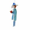 Italian Ornaments 7.0 Inch Beatrix In Turquoise Coat Ornament Italian Diva Shopping Ladies Tree Ornaments - 3 of 3