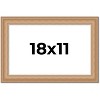 PosterPalooza | Weathered Yellow Picture Frame - UV Acrylic, Backing Board, Hanging Hardware Included - 2 of 4