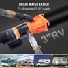 VEVOR RV Portable Macerator Pump, 12V, 12GMP Quick Release RV Waste Pump, RV Sewage Sewer Pump, Black - 4 of 4