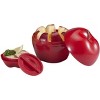Hutzler 4pc Snack Attack Containers Set - To-Go Snack Containers for Grapes, Apples, Carrots, and Celery Slices - 2 of 4