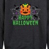 Women's - Pokémon - Happy Halloween Lightweight French Terry Wide Neck Long Sleeve Shirt - 2 of 4