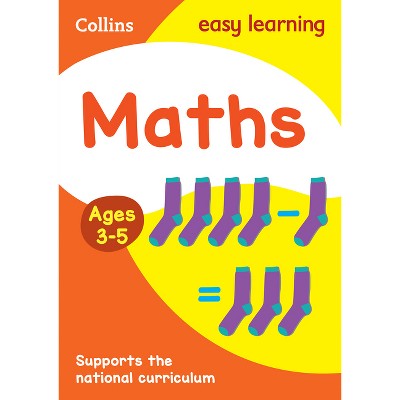 Maths Ages 3-5 - (Collins Easy Learning Preschool) by  Collins Easy Learning (Paperback)