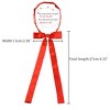 Allegra K Women's Pre-Tied Adjustable Solid Color Bow Tie - 3 of 4