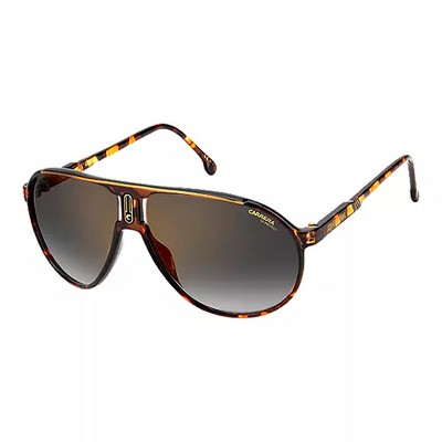 Carrera CA Champion65/N WR9_FQ Unisex Aviator Sunglasses Brown Havana 62mm