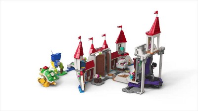 LEGO 71408 Super Mario Ensemble d'Extension Le Château de Peach, Jouet  Château Fort, Figurine Bowser, Toadette, Enfant 8 Ans - ADMI