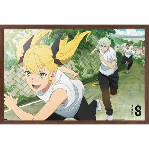 Trends International Kaiju No. 8 - Kaiju Hyakkei Visual 6 Framed Wall Poster Prints - 1 of 4