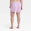Women's Boxer Pajama Shorts - Wild Fable™ - 2 of 3