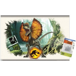 Trends International Jurassic World: Dominion - Dilophosaurus Focal Unframed Wall Poster Prints - 1 of 4