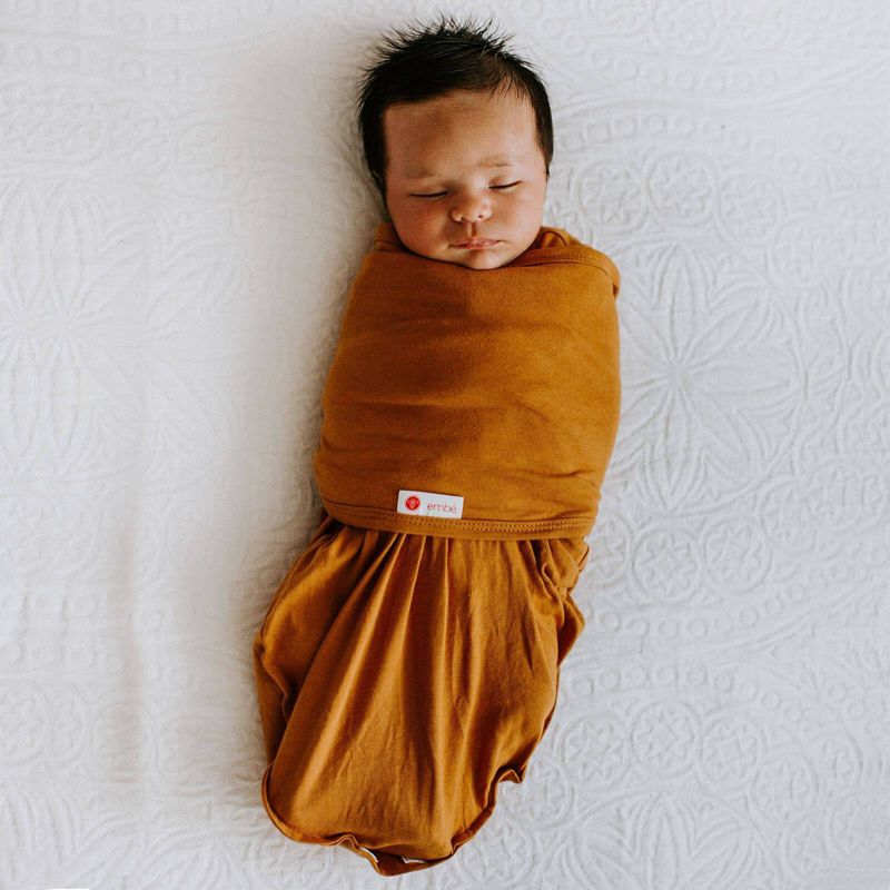 embe 3-Pack Bundle, Transitional Swaddle Sack with arm snaps, Convertible, Arms-In/Arms-Out, Legs-In/Legs-Out 3-6mo , 3 of 5