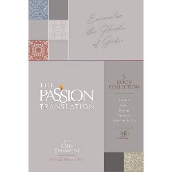 Old Testament 5 Book Collection (2020 Edition) - (Passion Translation) by  Brian Simmons (Paperback)