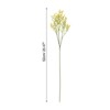 Unique Bargains Realistic Low Maintenance Durable Flexible Artificial Flowers with Stem - 2 of 4