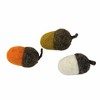 Ganz 2.25 In Mini Wool Acorns Fall Autumn Thanksgiving Plush Figurines - 3 of 3