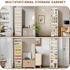 6/9-Tier Foldable Shoe Rack Organizer – Stackable Storage Cabinet with Magnetic Clear Doors, Portable for Closet, Entryway & Living Room - 3 of 4