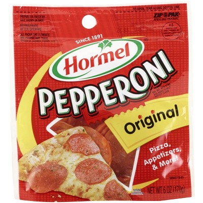 Hormel Original Pepperoni Slices 6oz Target