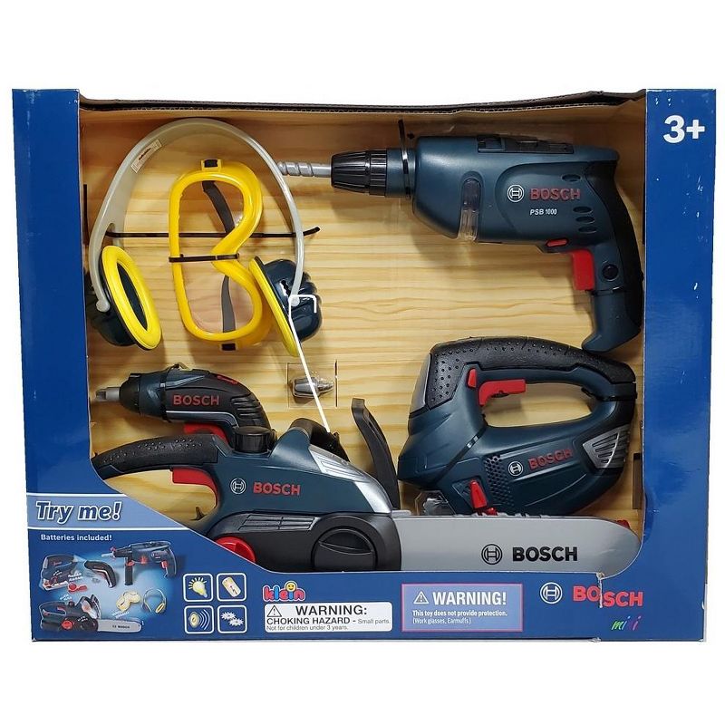 Bosch Big Power 4-Tool Mini Play Set and Accessories, 1 of 4