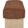 Meridian Furniture,Alora Fabric Bench - 4 of 4