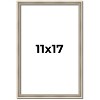 PosterPalooza | Classic Modern Silver Picture Frame - UV Acrylic, Foam Board Backing, Hanging Hardware - 2 of 4