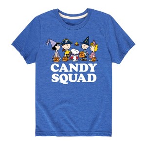 Boys' - Peanuts - Candy Squad Short Sleeve Graphic T-Shirt - 1 of 4