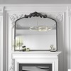 Apmir Arch High Quality Aluminum Alloy Framed French Cleat Mounted Baroque Wall Decor Bathroom Vanity Mirror with 3-Year Warranty - 2 of 4