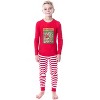 Tom And Jerry Christmas Santa Sleep Tight Fit Family Pajama Set - 2 of 4