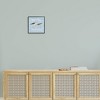 Stupell Industries Better Together Coastal Sandpipers Framed Giclee Art - 2 of 4