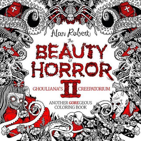 Horror adult Coloring book For Women (Paperback)