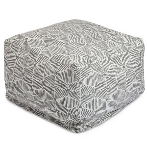 Majestic Home Goods,Ottoman Pouf Charlie Beige - 1 of 4