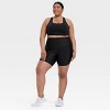 Women's Effortless Support High-Rise Pocketed Bike Shorts 6" - All In Motion™ - 3 of 3