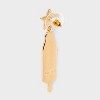 SUGARFIX by BaubleBar Freeze The Day Statement Earrings - Gold/Red/Light Blue - 2 of 2