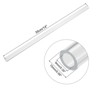 Unique Bargains Lamp Lantern Water Cooling System Acrylic Round Pipes Clear 2 Pcs 14" - 2 of 4