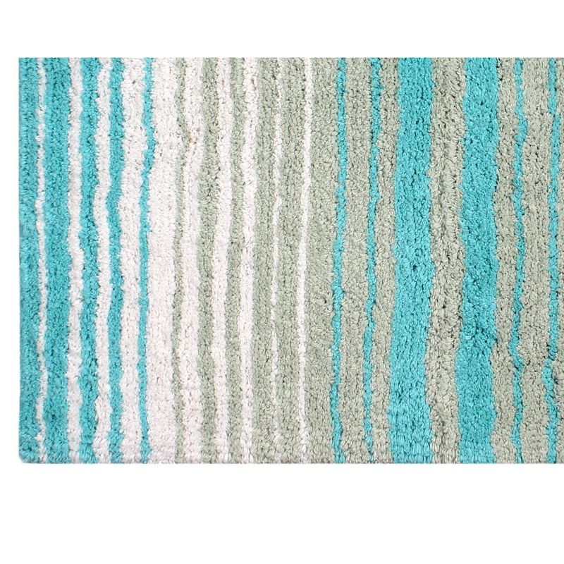 Gradiation Rug Collection Cotton Tufted Bath Rug - Home Weavers, 3 of 5