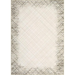 Coucheta Washable Abstract Area Rug, Stain-Resistant  Non-Slip Low-Pile Ultra Soft Foldable Mat for Living room, Bedroom - 1 of 4